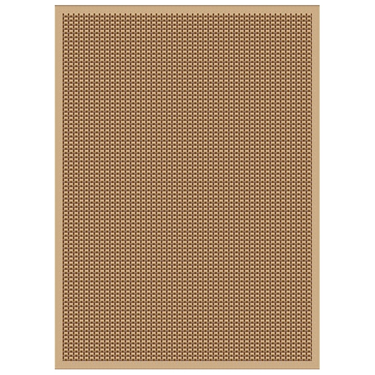 The Rug Department Liora Manne Monterey Basket Indoor Outdoor Area Rug Terracotta